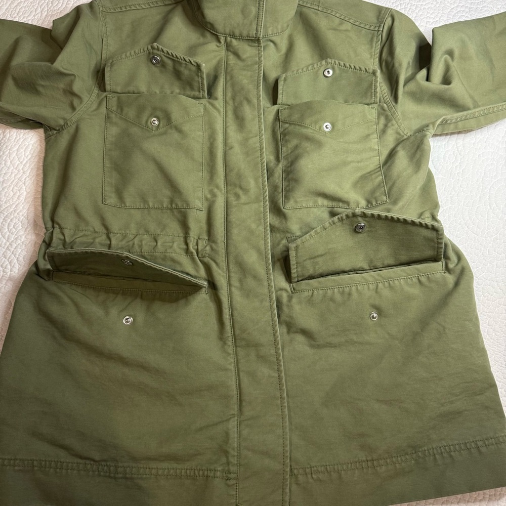 Everlane Olive Green Utility Jacket - Picture 12 of 12